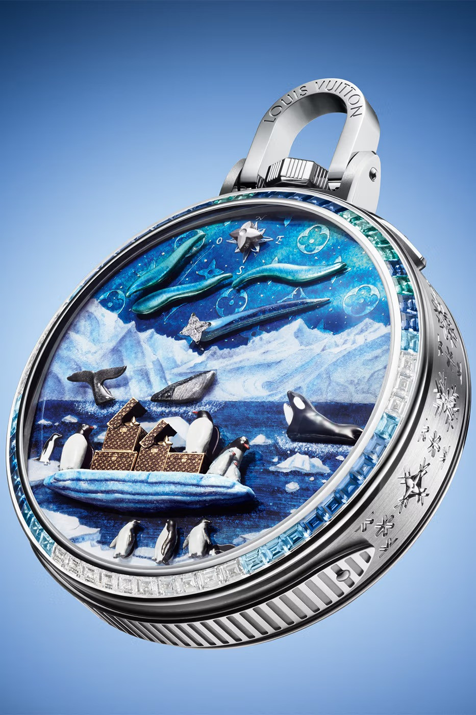 Louis Vuitton Escale en Alaska Pocket Watch. Самые сложные часы Louis Vuitton