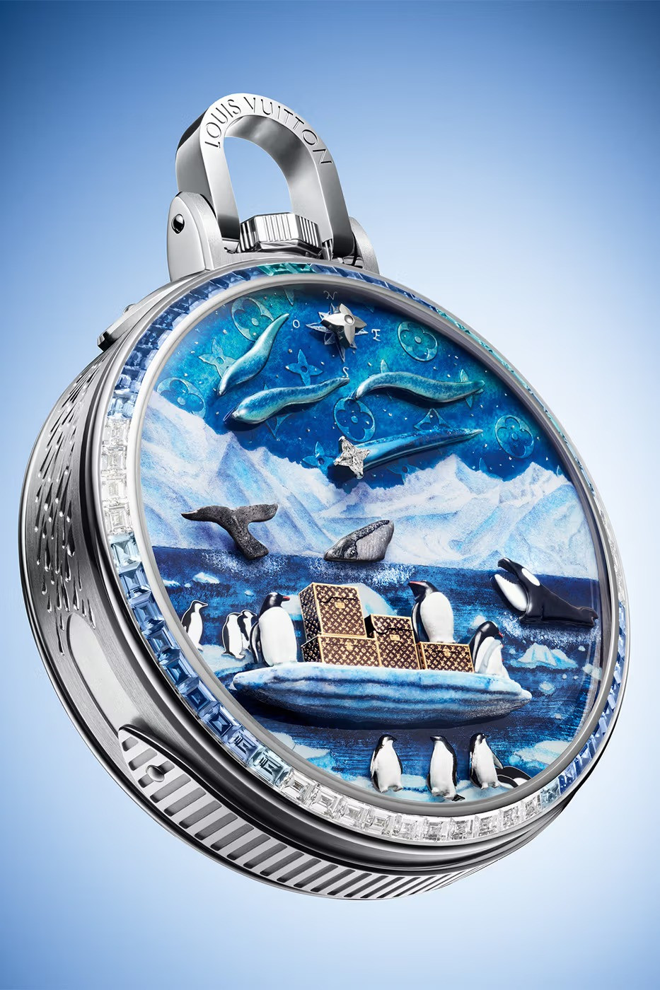 Louis Vuitton Escale en Alaska Pocket Watch. Самые сложные часы Louis Vuitton