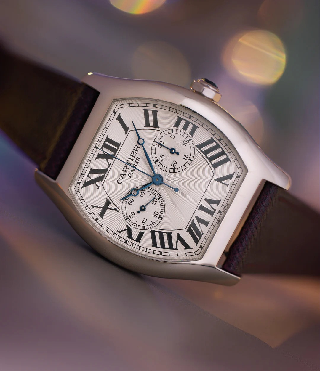 Хронограф Cartier Tortue Monopoussoir Ref. 2762