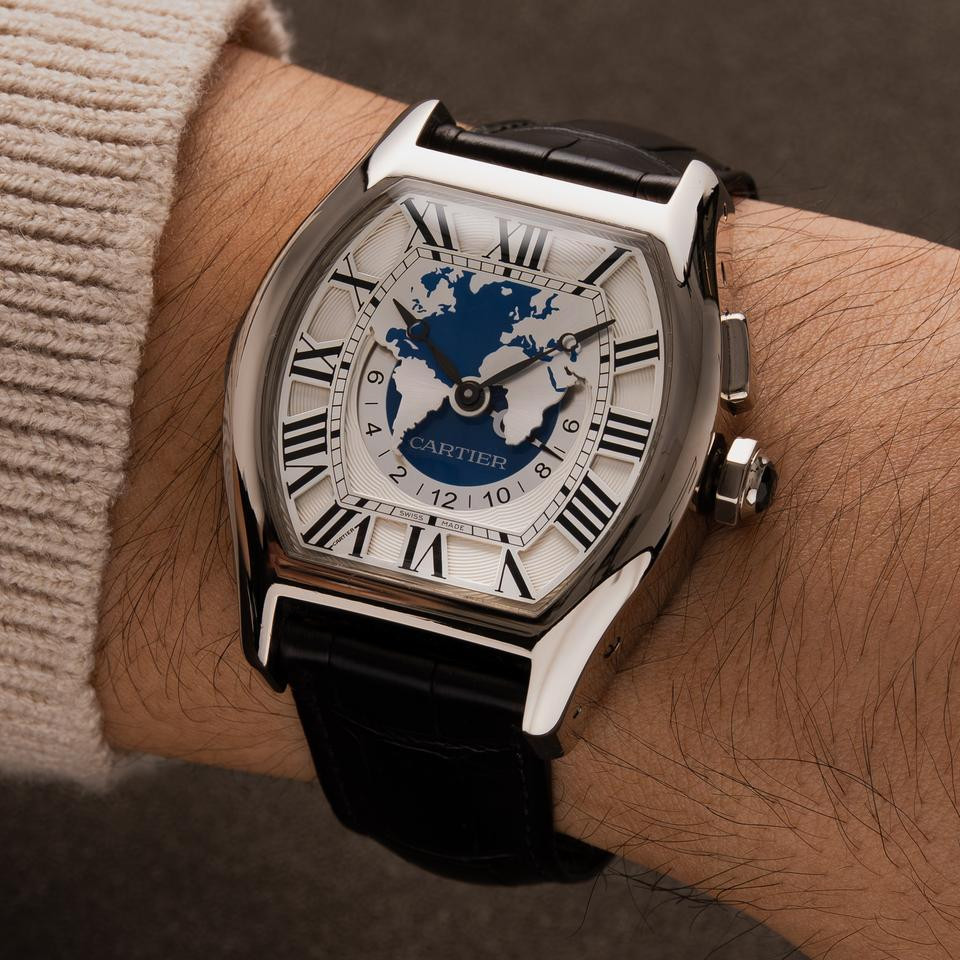  Cartier Tortue XXL Multiple Time Zones