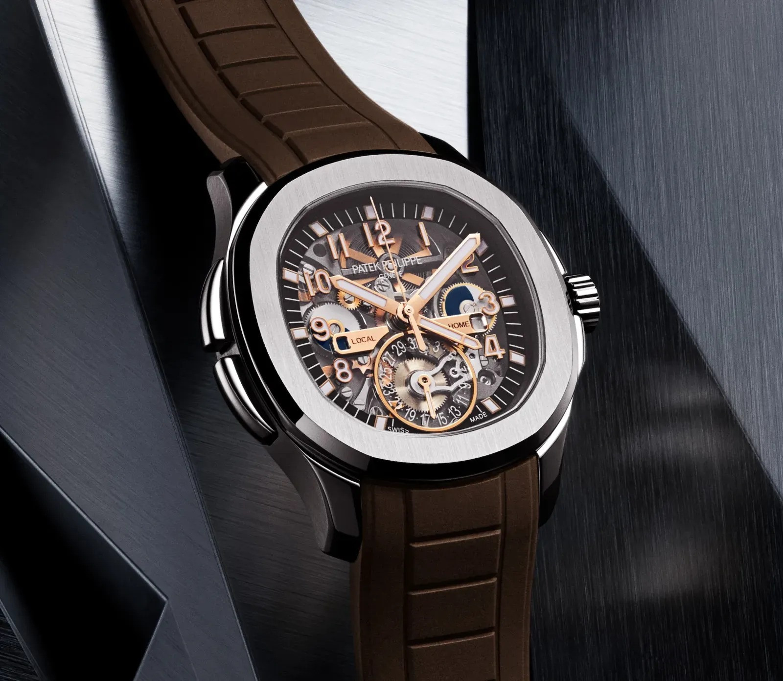 Кастомные Patek Philippe Aquanaut Ref. 5164 Autumn Leaves