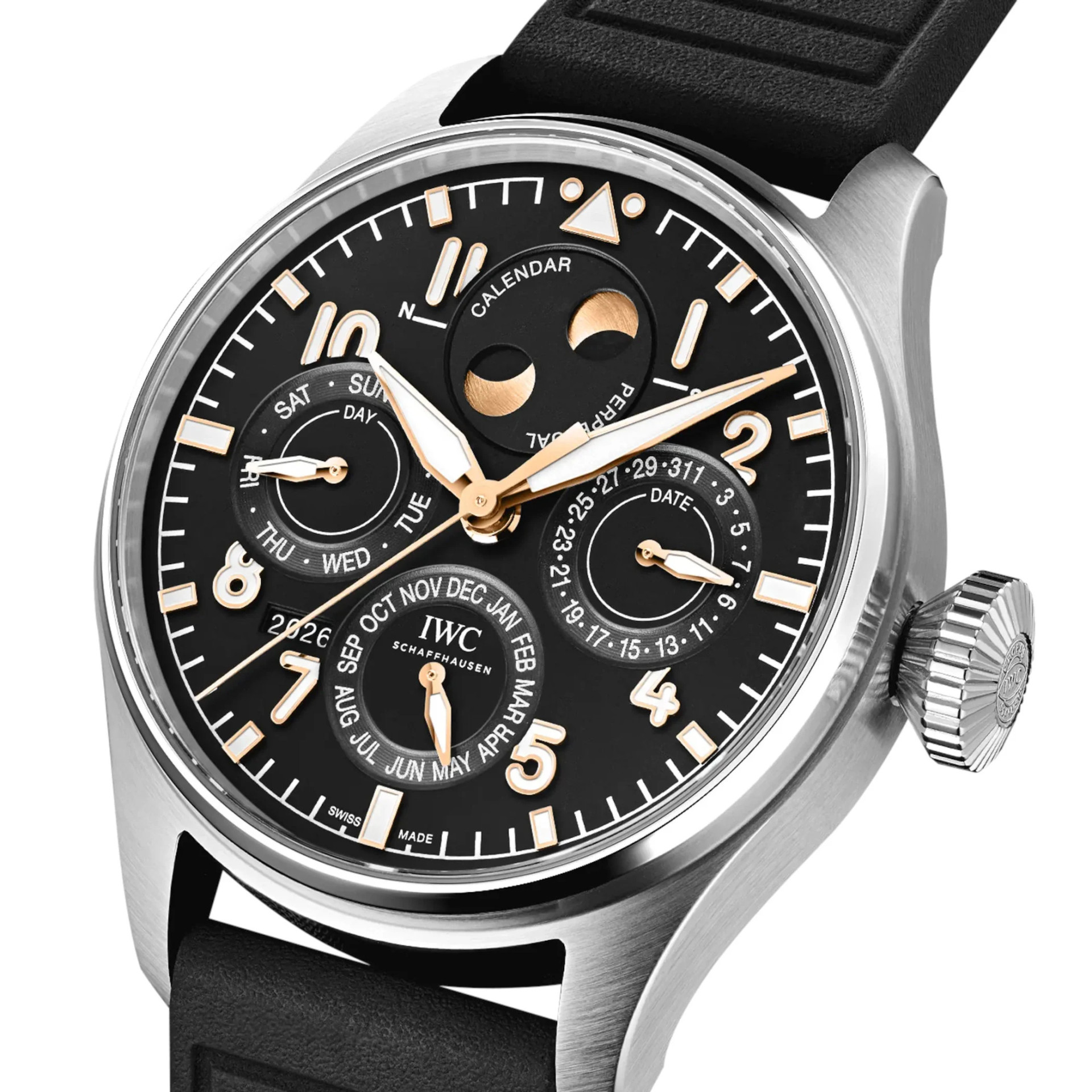IWC Big Pilot Perpetual Calendar Proset 140 Years Mercedes-Benz