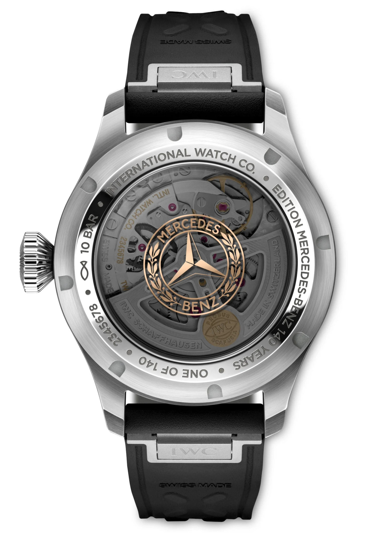 IWC Big Pilot Perpetual Calendar Proset 140 Years Mercedes-Benz
