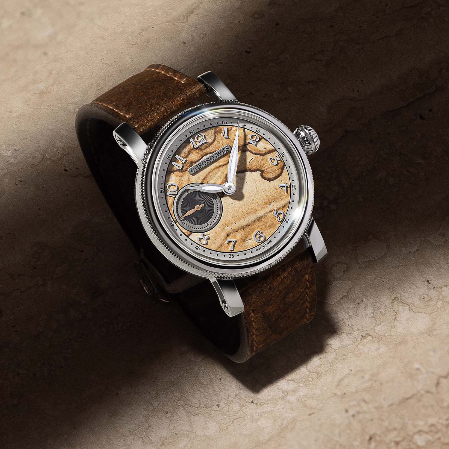 Chronoswiss Small Second Jasper и Small Second Serpentine