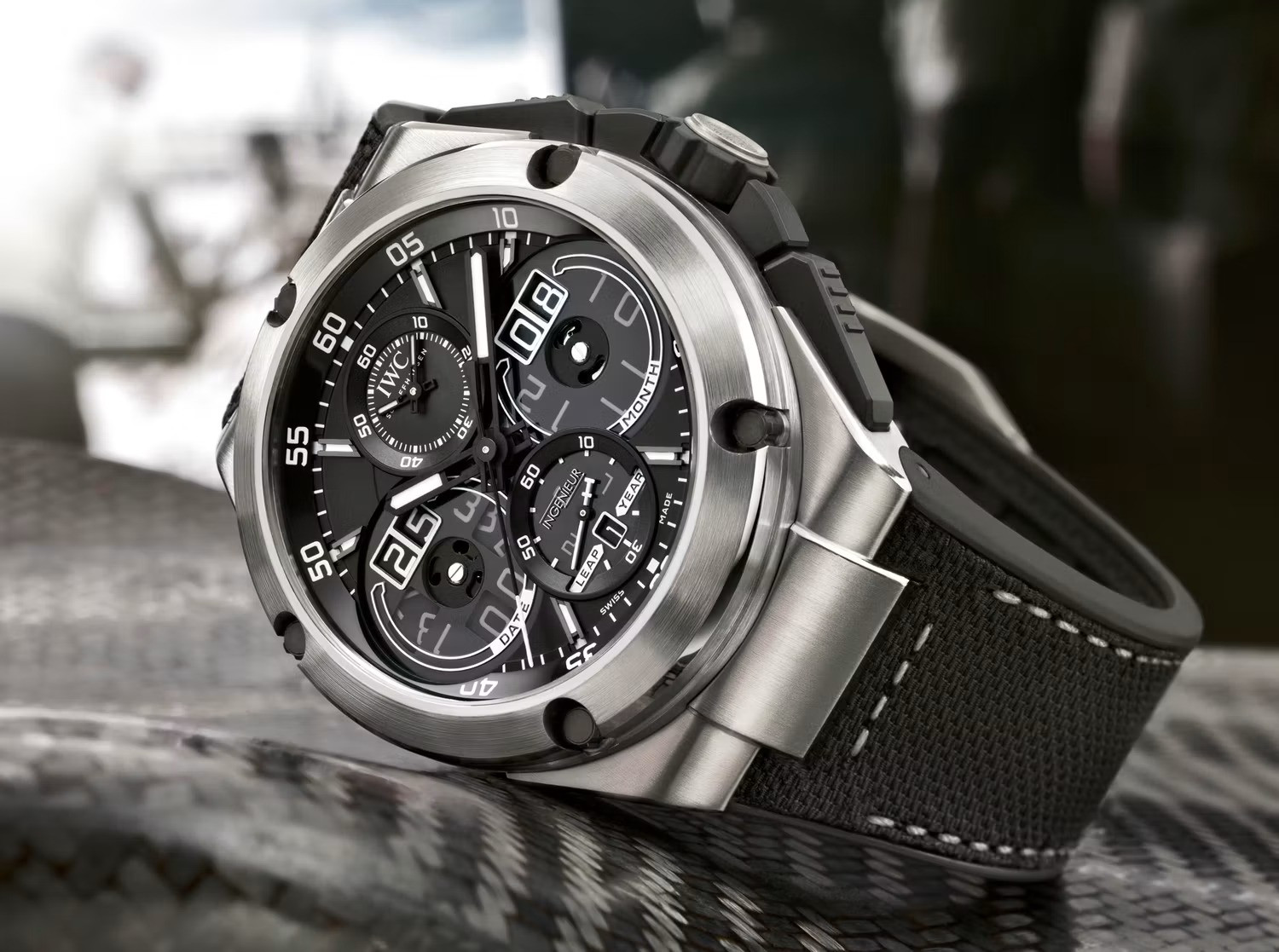 IWC Ingenieur Perpetual Calendar Digital Date-Month Ref. 3792