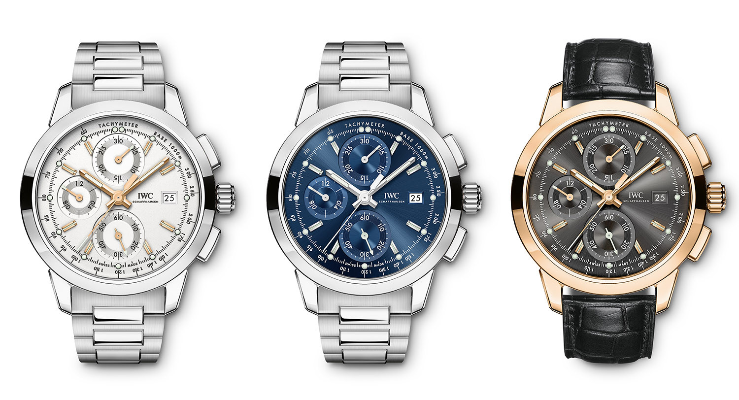 Версии модели IWC Ingenieur Chronograph Ref. 3808