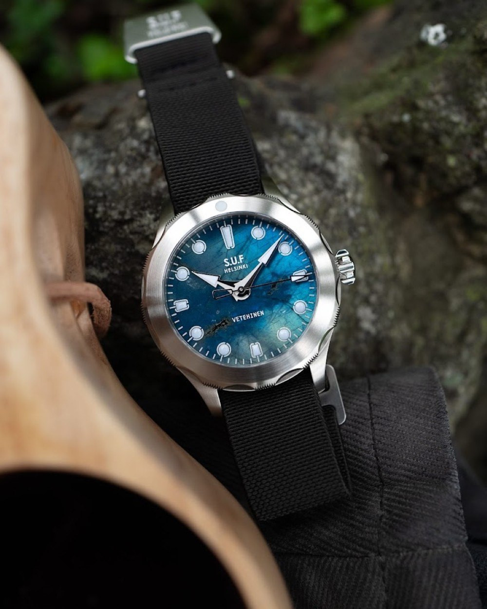 S.U.F Helsinki Vetehinen Blue Spectrolite
