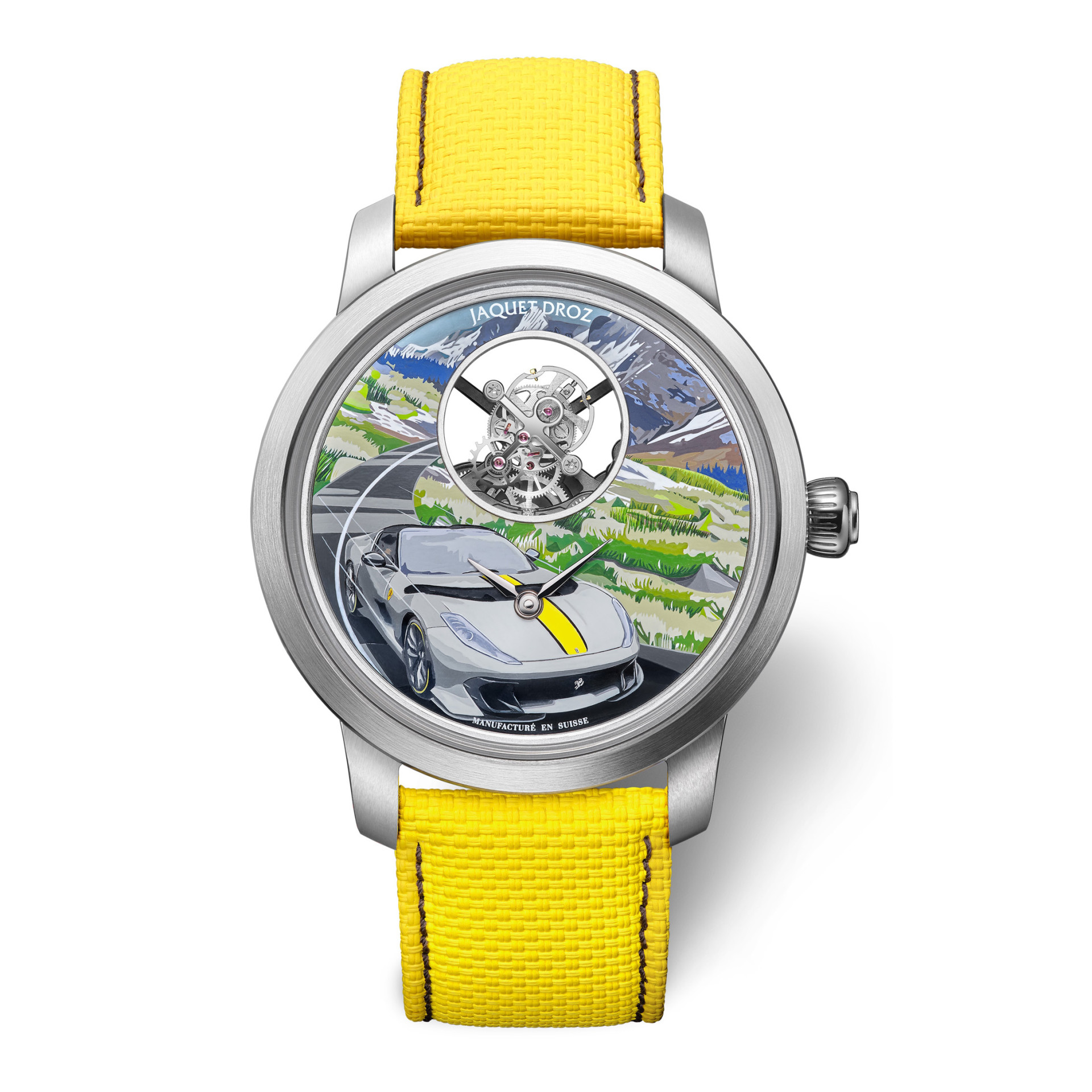 Jaquet Droz Tourbillon Plasma Ceramic – Oberalp