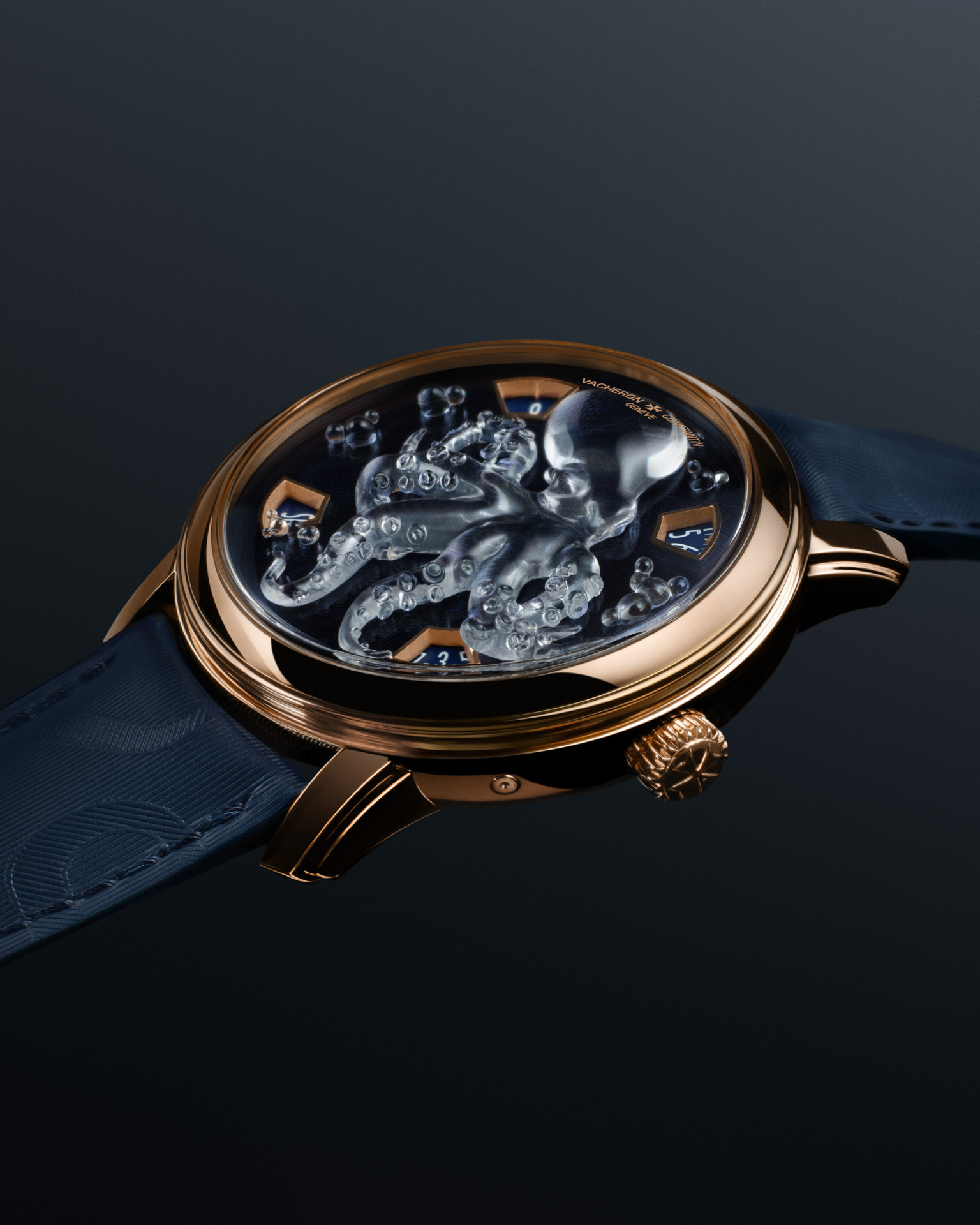 Vacheron Constantin Métiers d'Art Tribute to the Animal Kingdom – Glassoctopus. Стеклянная микроскульптура