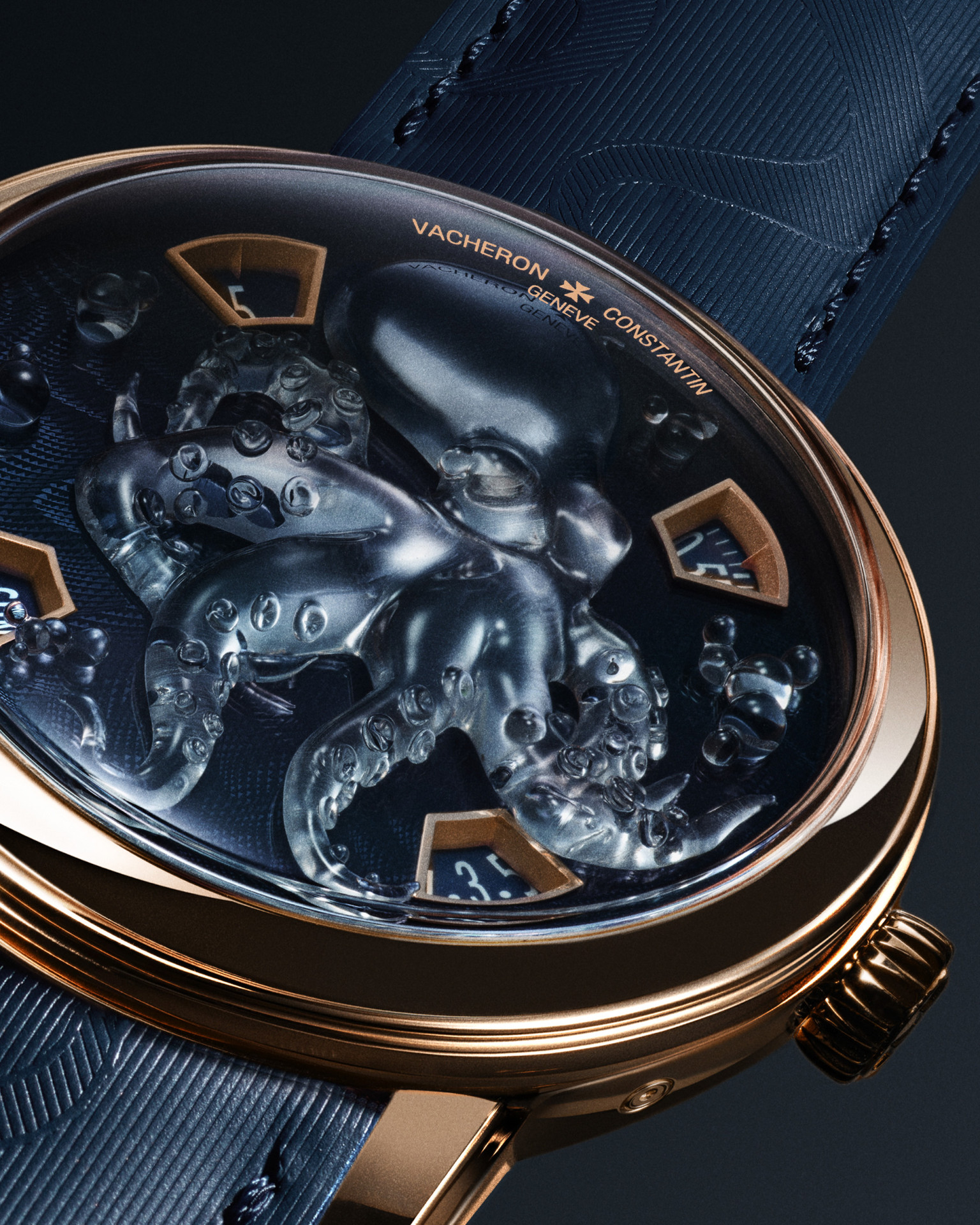 Vacheron Constantin Métiers d'Art Tribute to the Animal Kingdom – Glassoctopus. Стеклянная микроскульптура