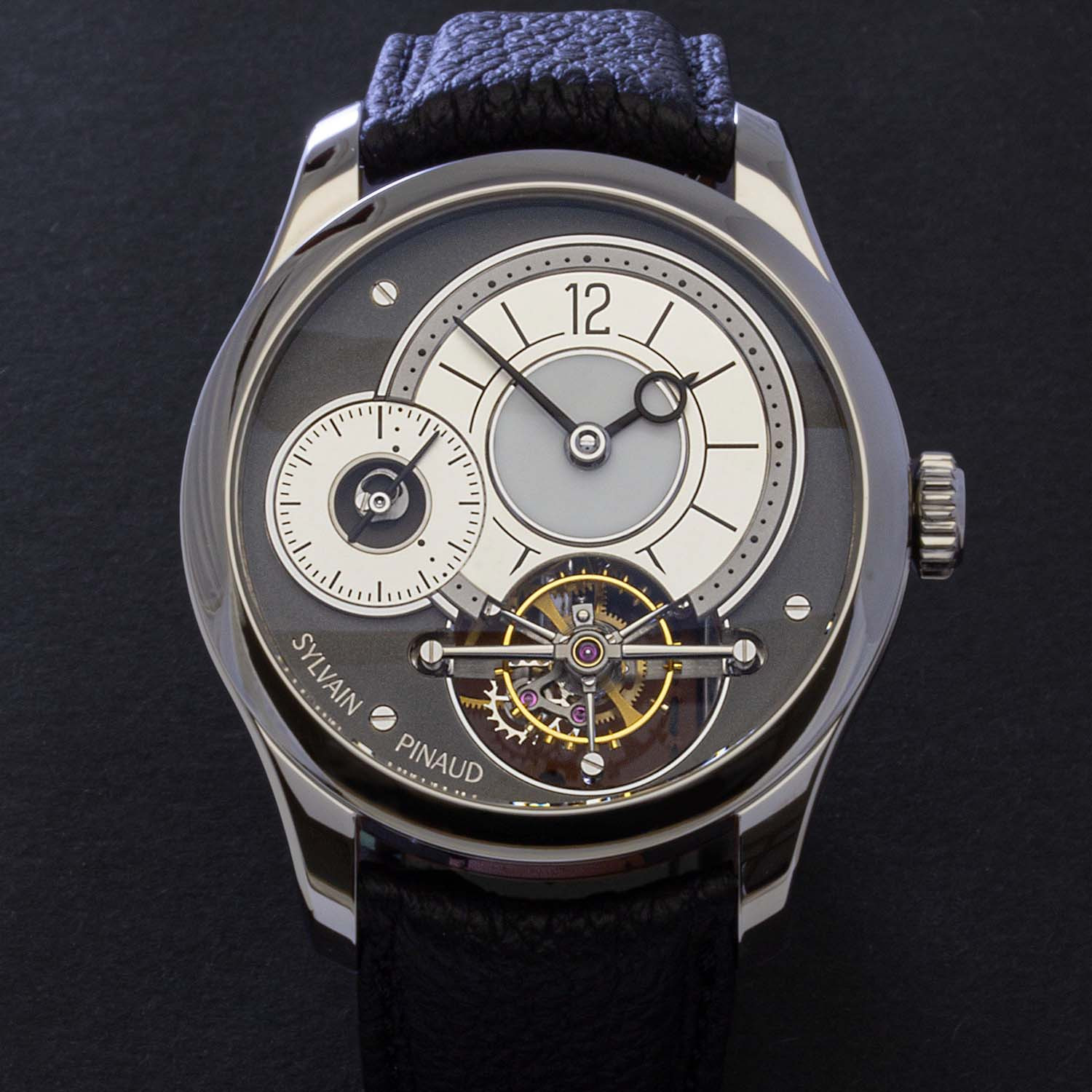 Sylvain Pinaud Tourbillon в титановом корпусе