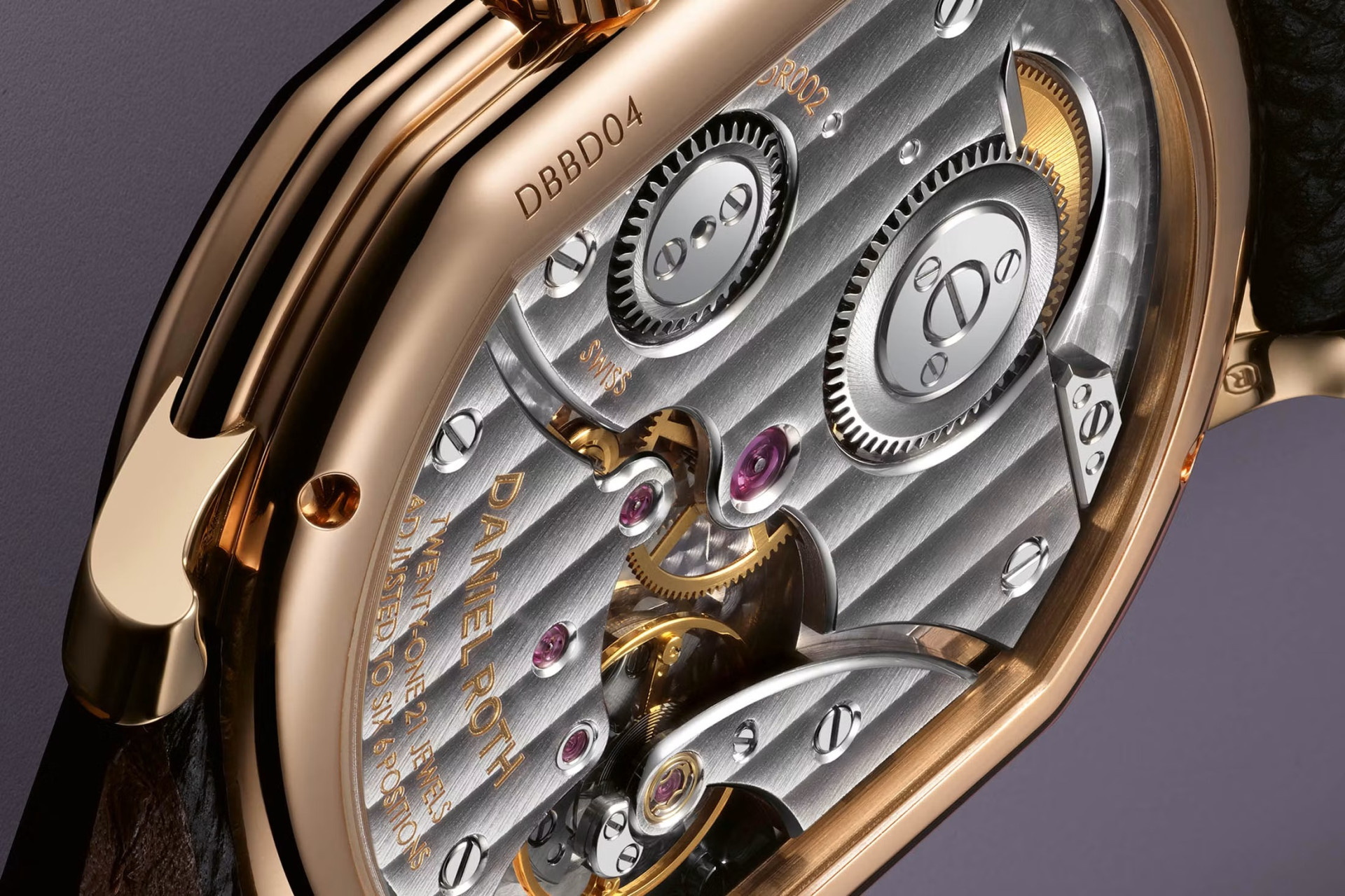 Daniel Roth Extra Plat Rose Gold Gilt
