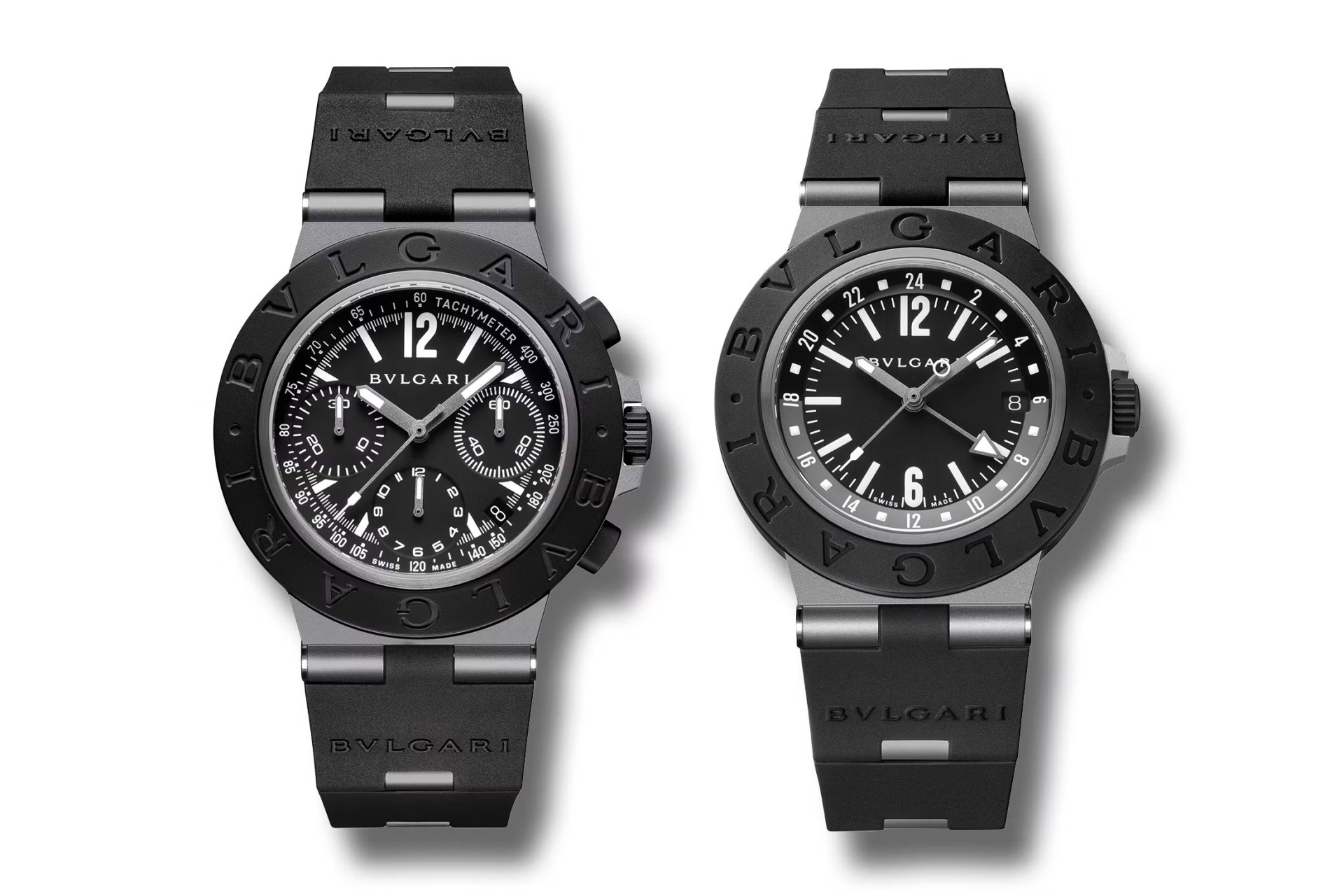 Bvlgari Titanio Chronograph and GMT