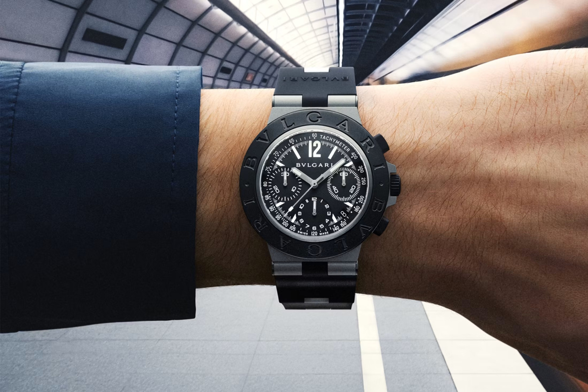 Bvlgari Titanio Chronograph and GMT