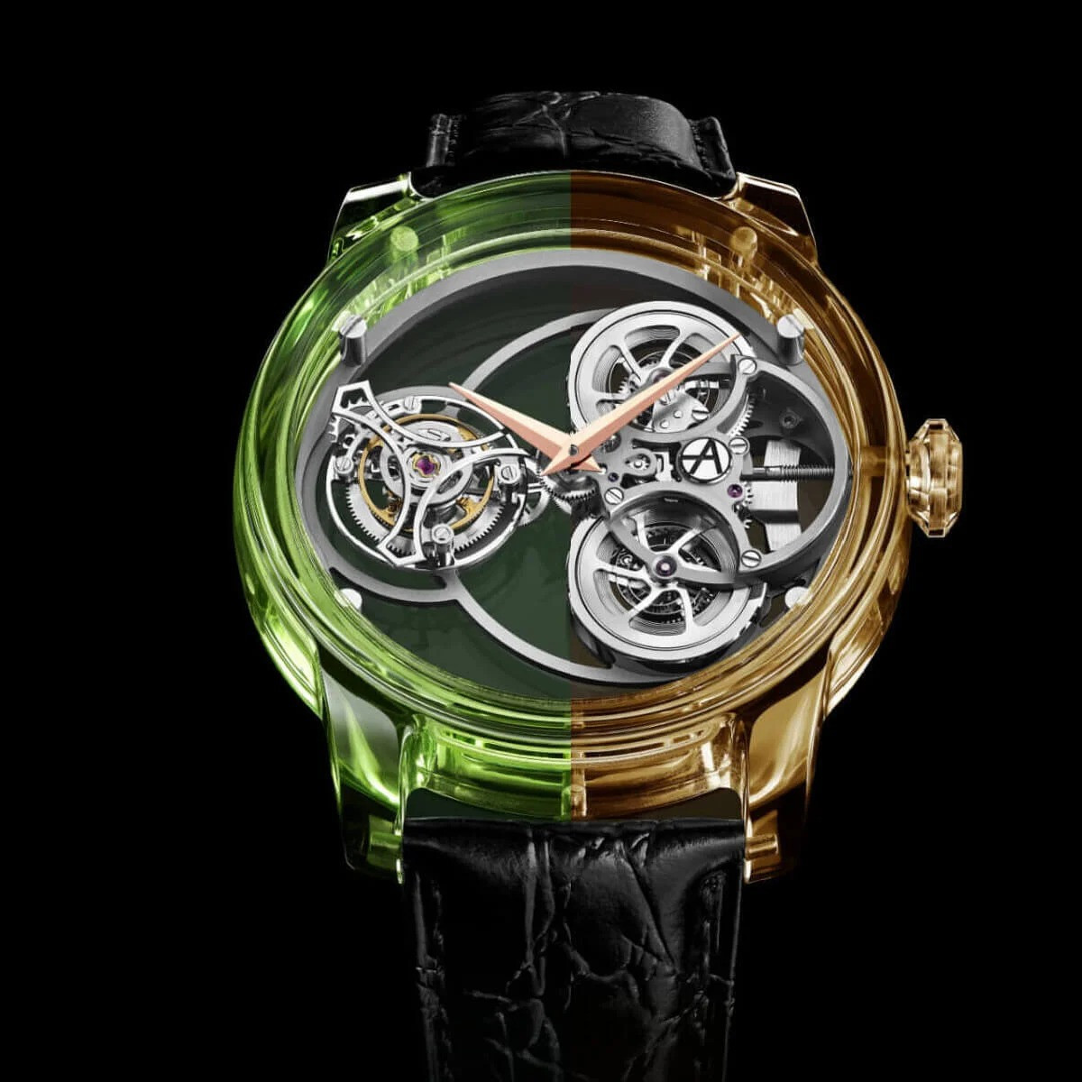 ArtyA Purity Tourbillon Chameleon Green/Amber