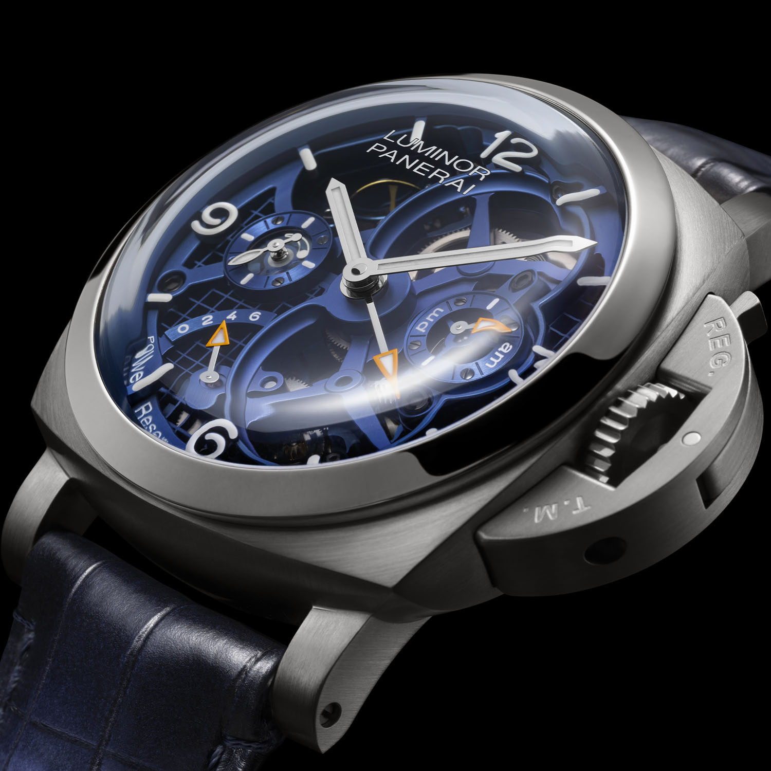 Panerai Luminor Tourbillon GMT Titanio PAM01784