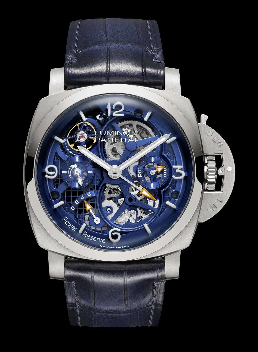Panerai Luminor Tourbillon GMT Titanio PAM01784