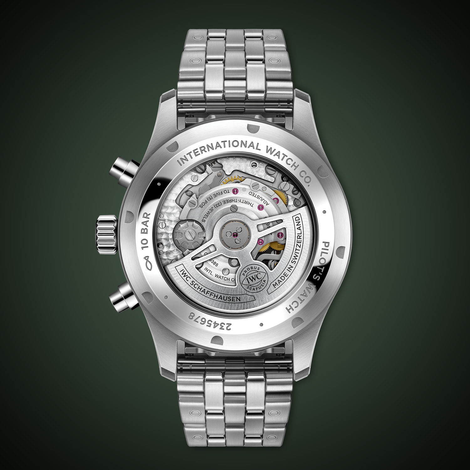 IWC Pilot’s Watch Chronograph 43 Olive Green 