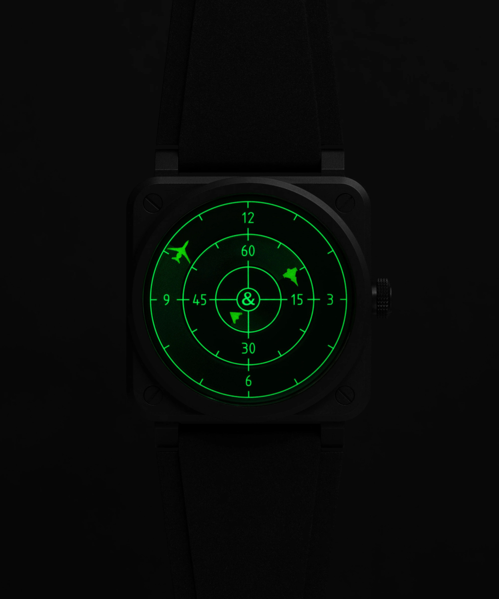 Bell & Ross BR-03 Green Radar Ceramic
