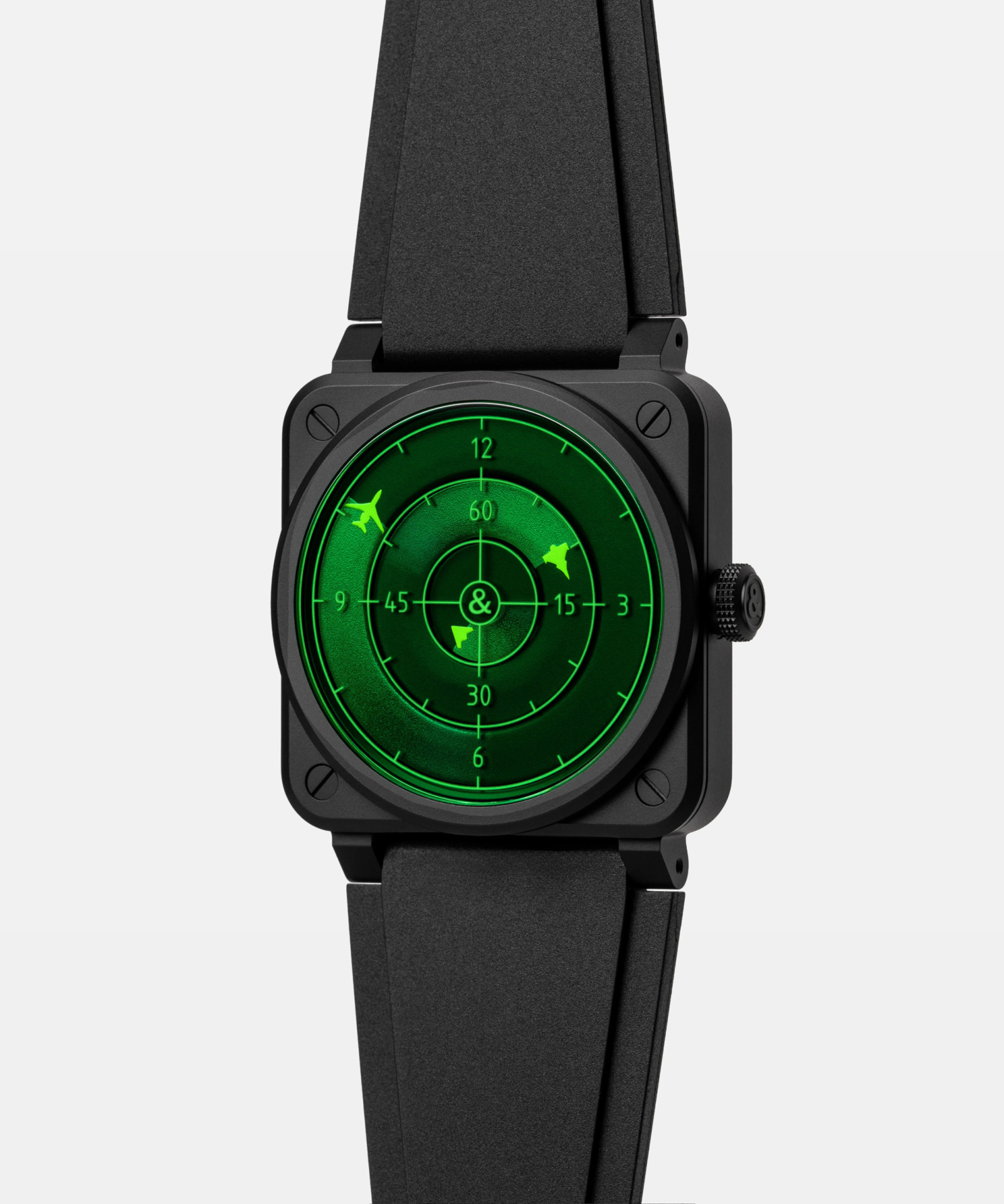 Bell & Ross BR-03 Green Radar Ceramic