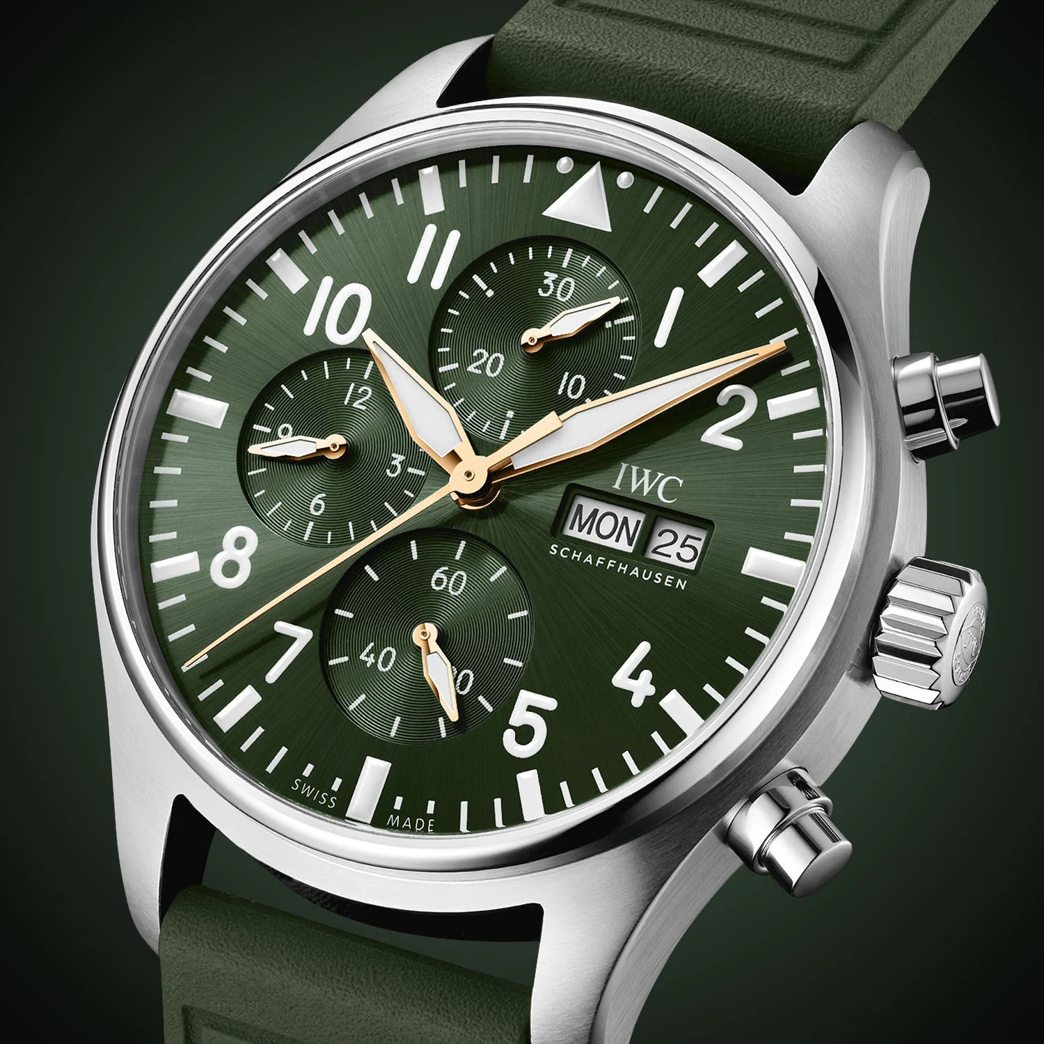 IWC Pilot’s Watch Chronograph 43 Olive Green