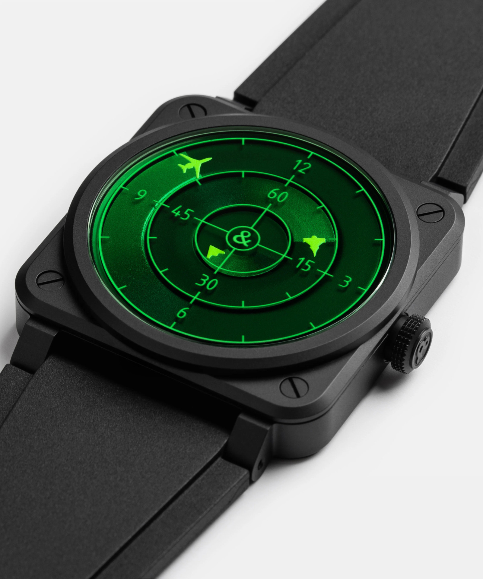 Bell & Ross BR-03 Green Radar Ceramic