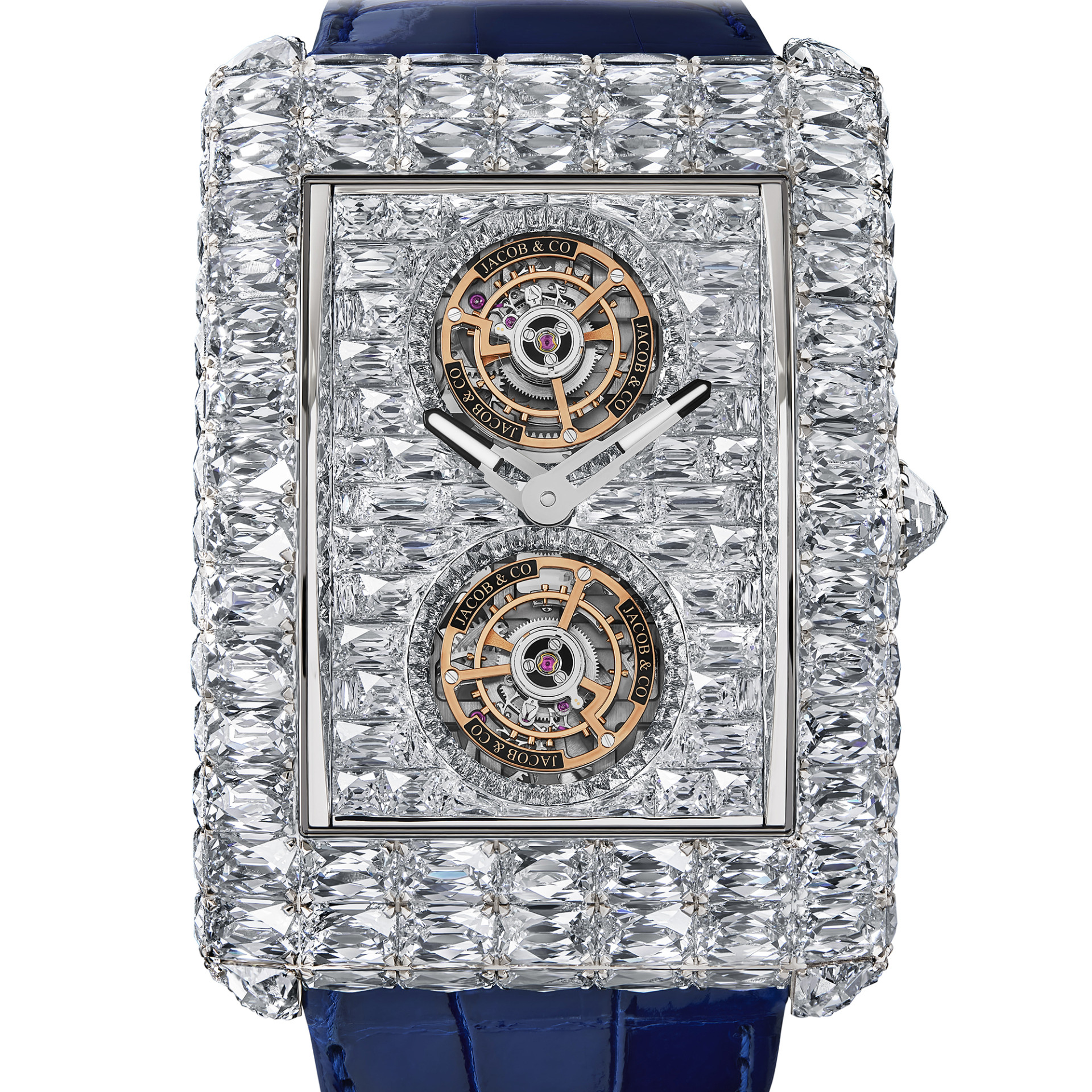 Jacob & Co Billionaire Double Tourbillon Angel-Cut Diamonds