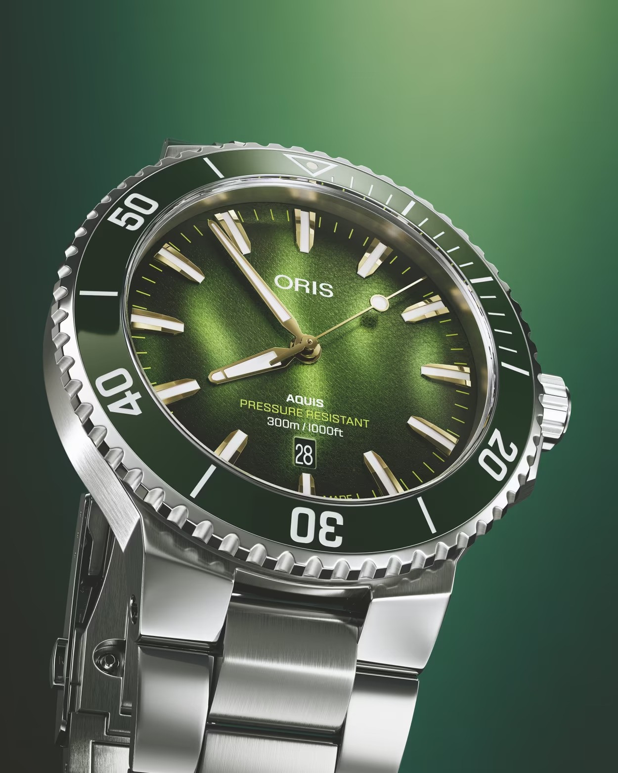 Oris Aquis Date Kelp Forest Limited Edition