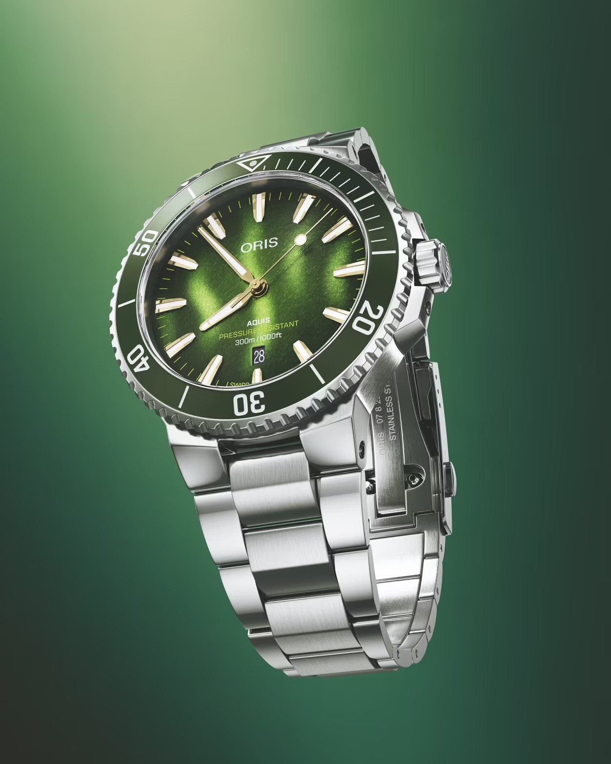 Oris Aquis Date Kelp Forest Limited Edition