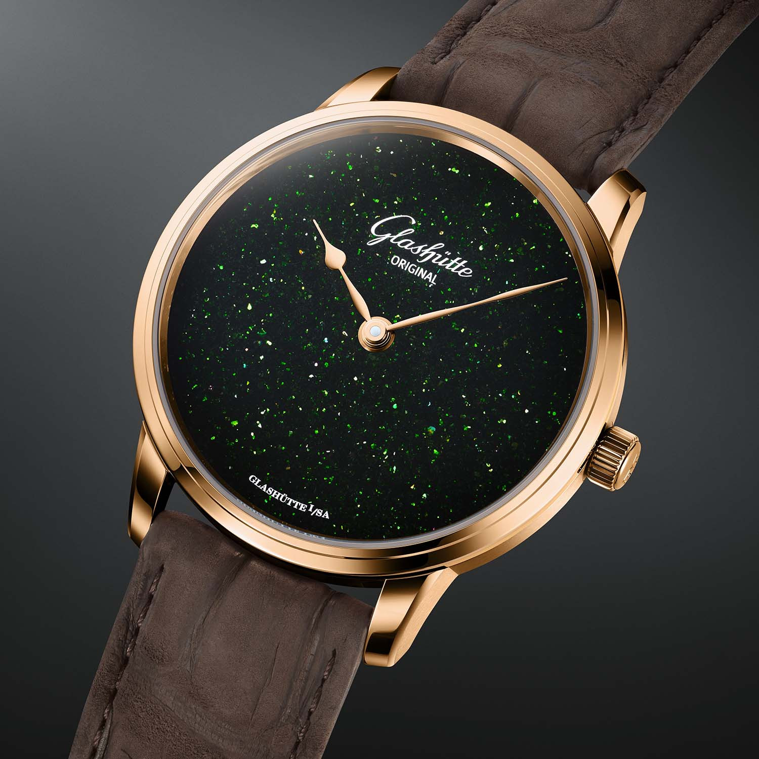 Glashütte Original Senator Aventurine