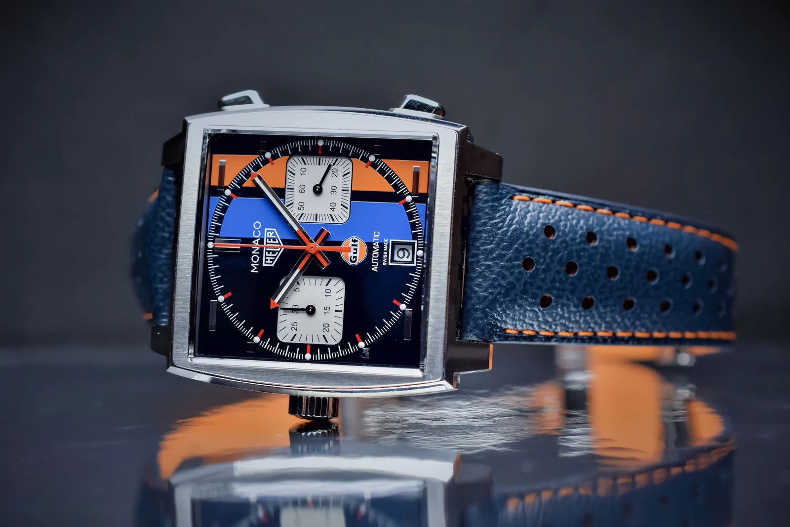 TAG Heuer Monaco Gulf 2018 Special Edition ref. CAW211R.FC6401
