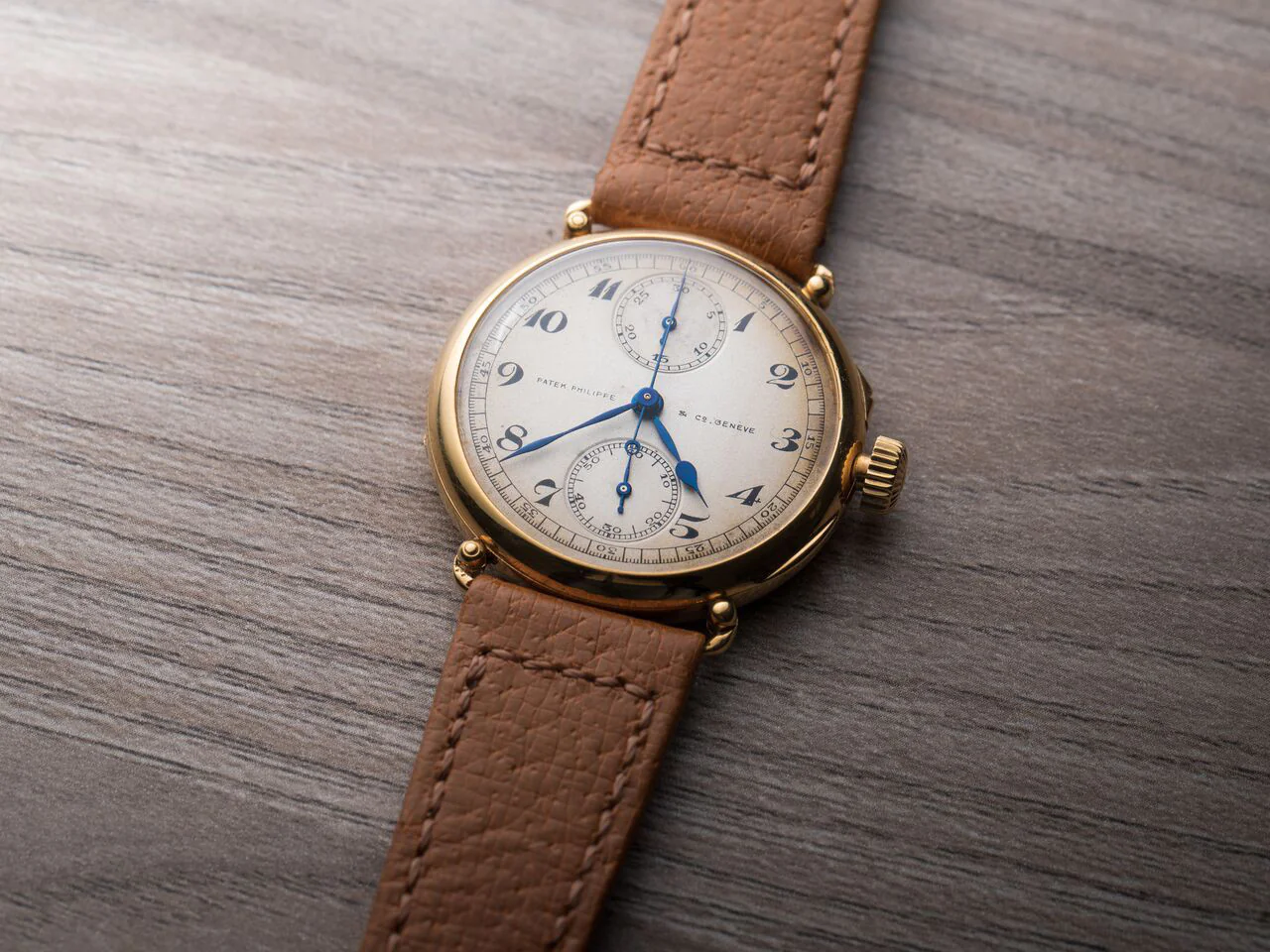 Patek Philippe Officer Single-Button Chronograph
